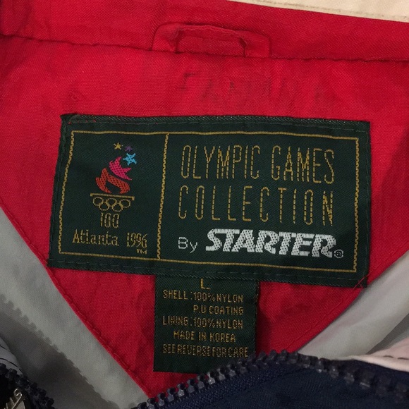Official 1996Atlanta olympic athlete Starterjacket - Picture 4 of 6